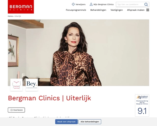 Bergmanclinics.nl Logo